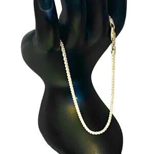 AZP Vintage Sterling 925 Silver 8” Bracelet